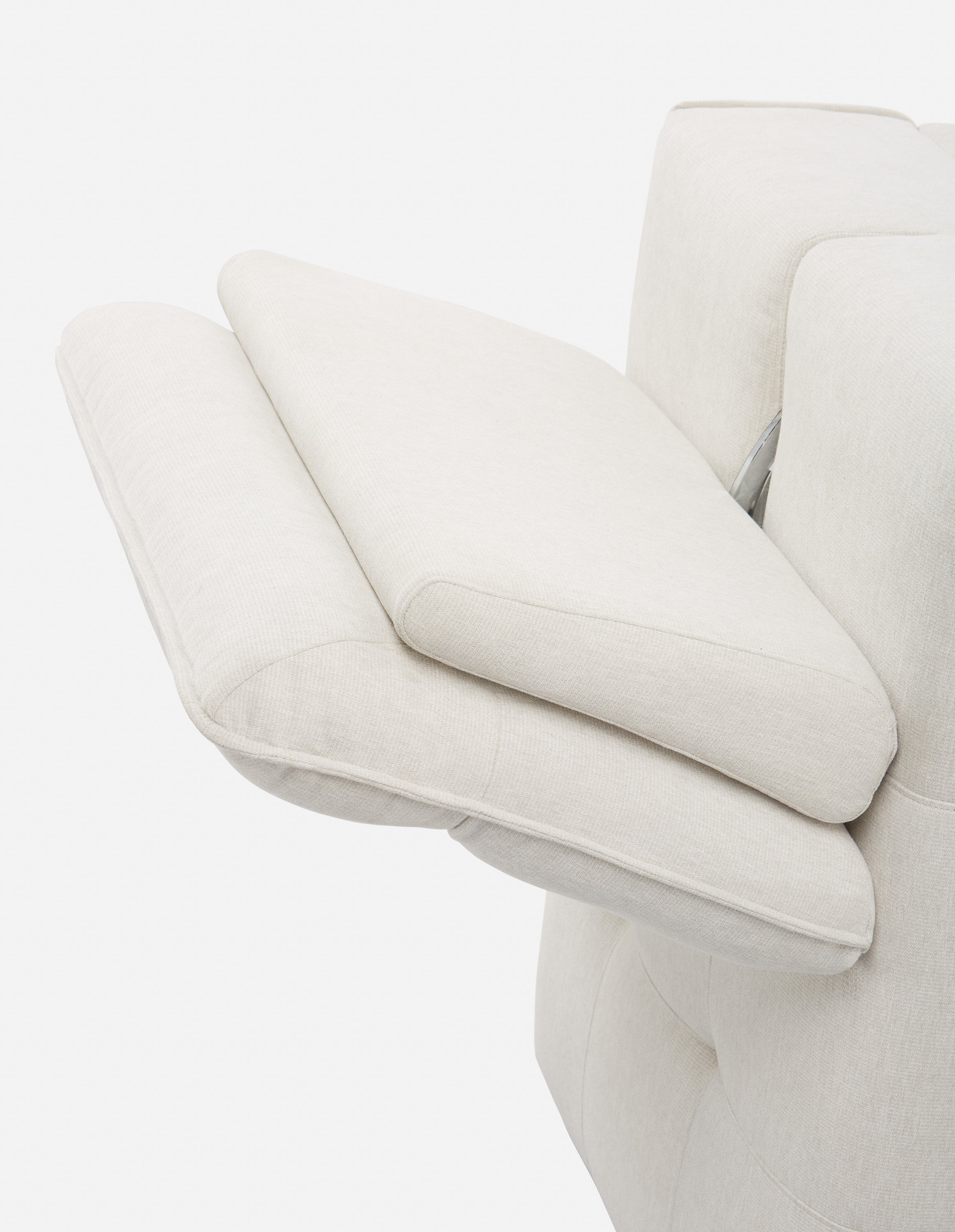 SIMON accent chair with adjustable backrest undefined