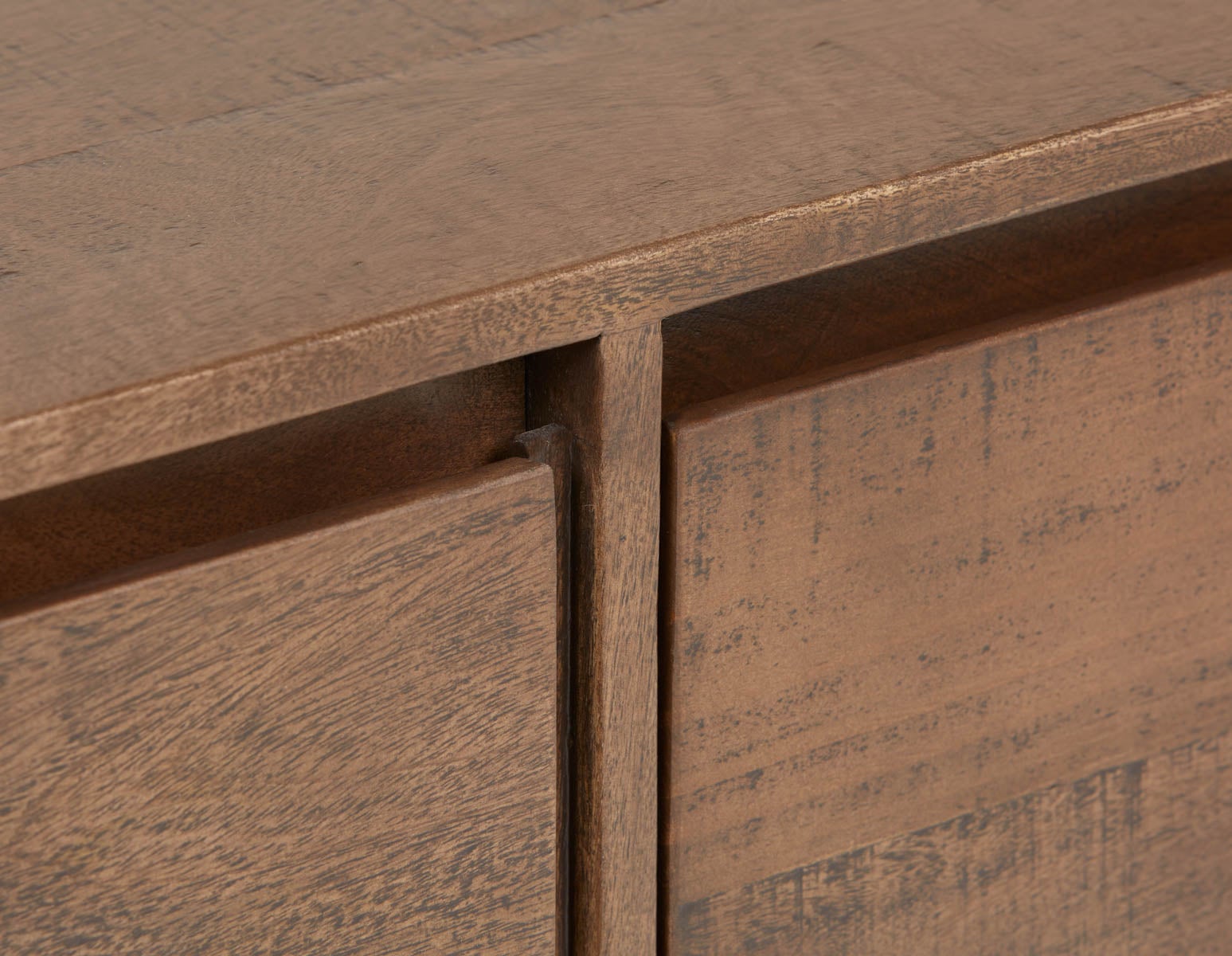 THESSALIA distressed solid mango wood sideboard undefined