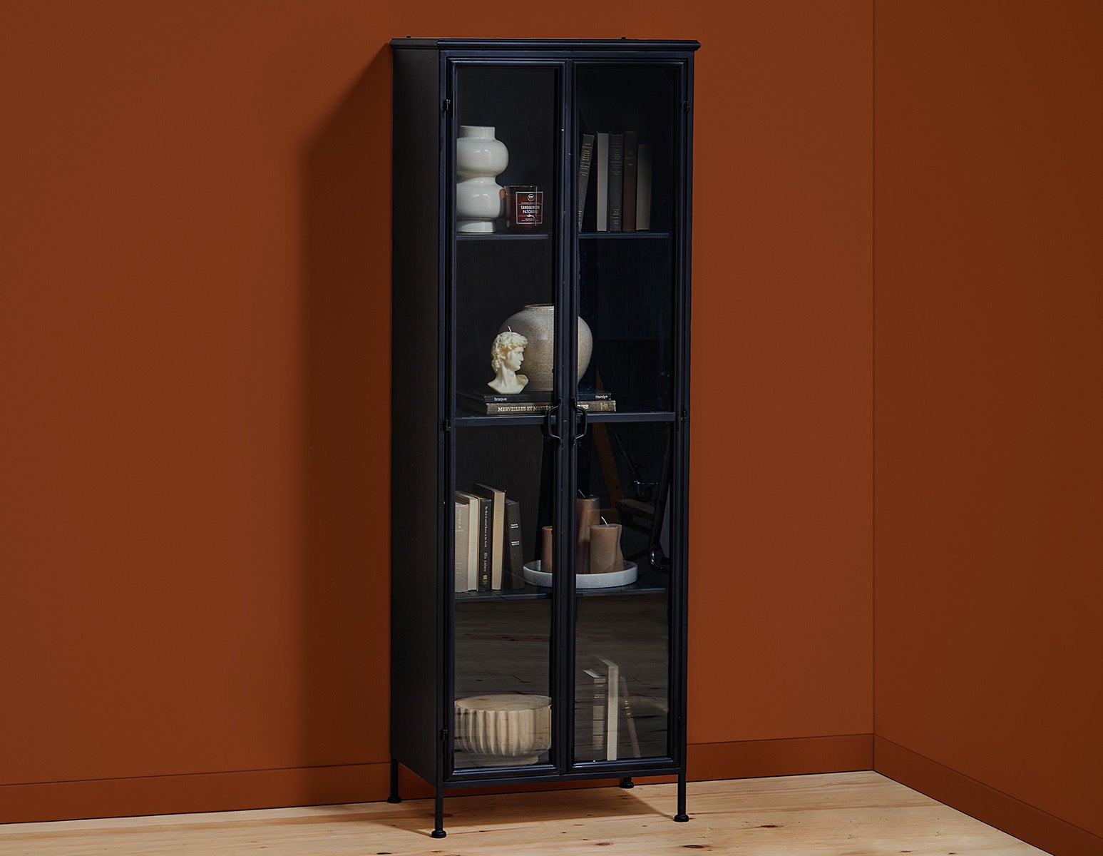 TETRA armoire industrielle vintage en fer 184 cm undefined