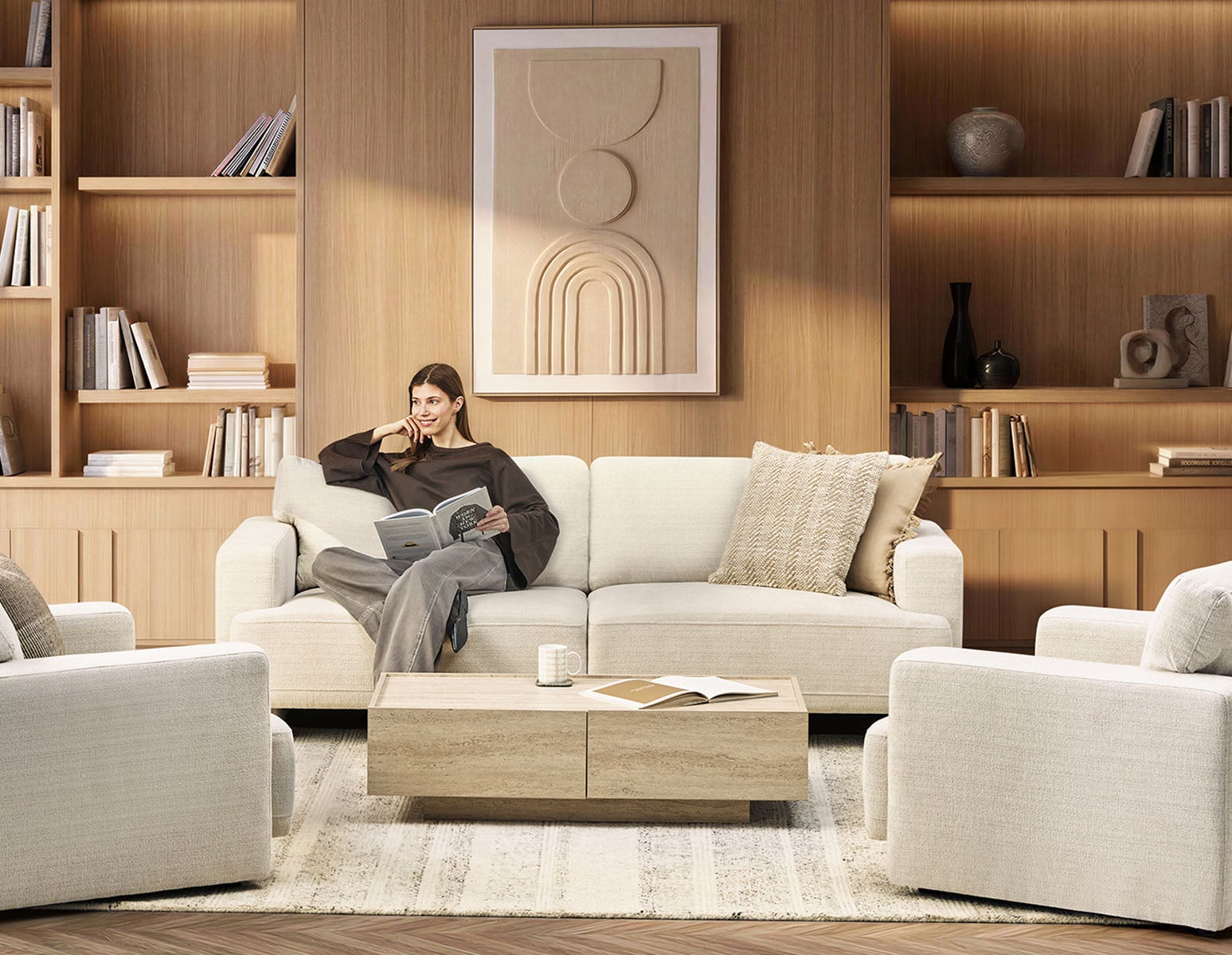 CHARLIE modern contemporary sofa undefined