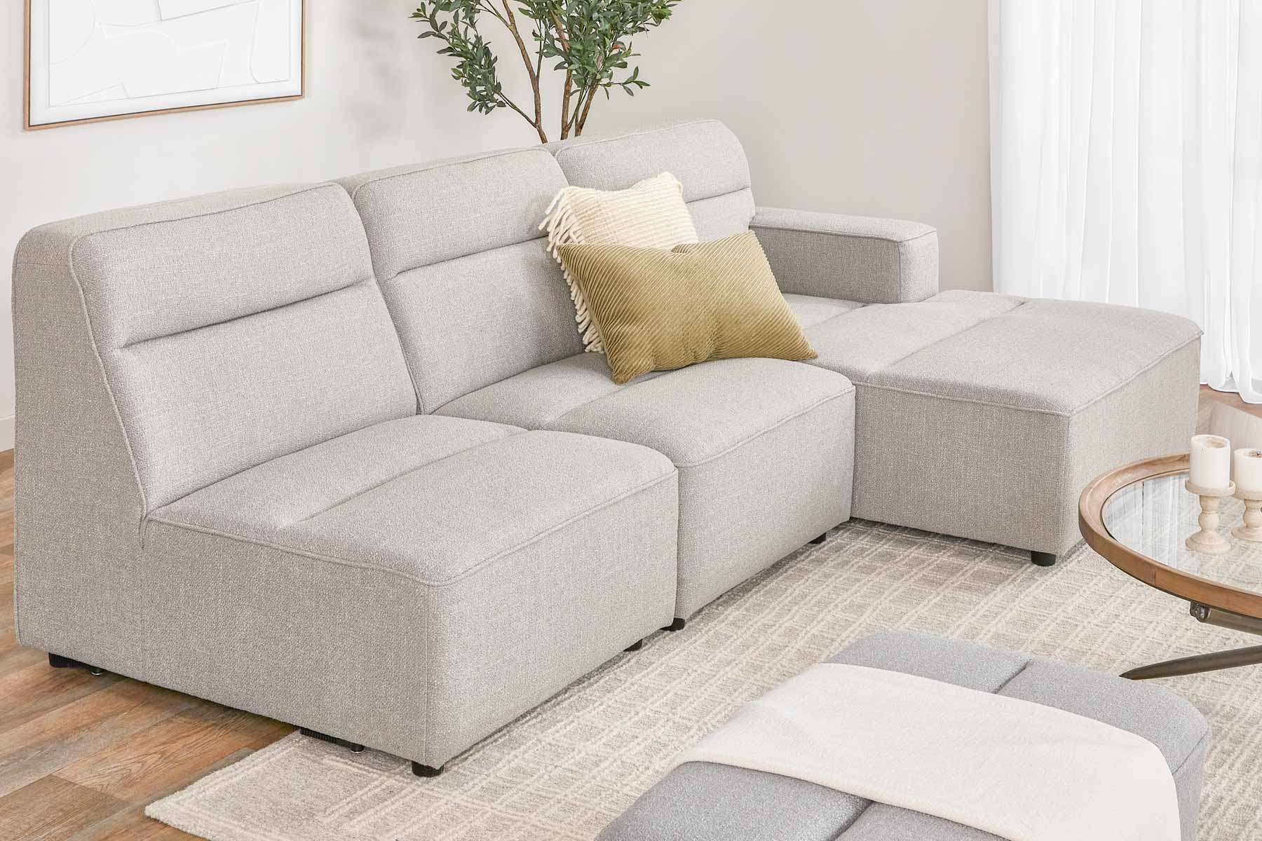 REVAN modulaire sans bras moderne s'adapte à votre espace undefined