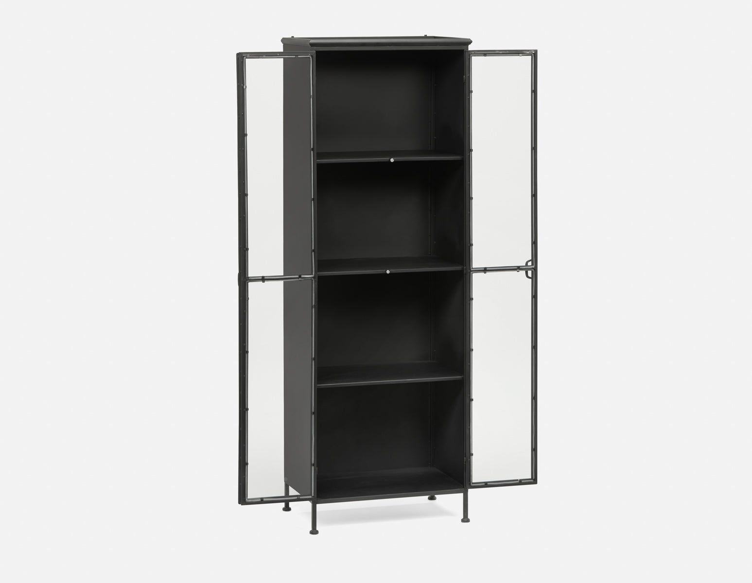 TETRA armoire industrielle vintage en fer 184 cm undefined