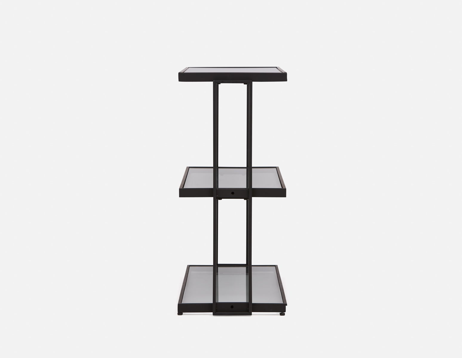 AGLAYA 3-Tier tempered Glass Shelves 132cm undefined