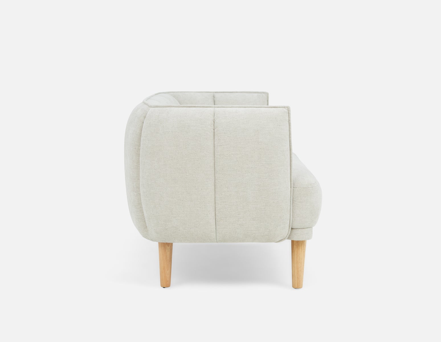 MARBELLA mid-century modern 3-seater sofa undefined