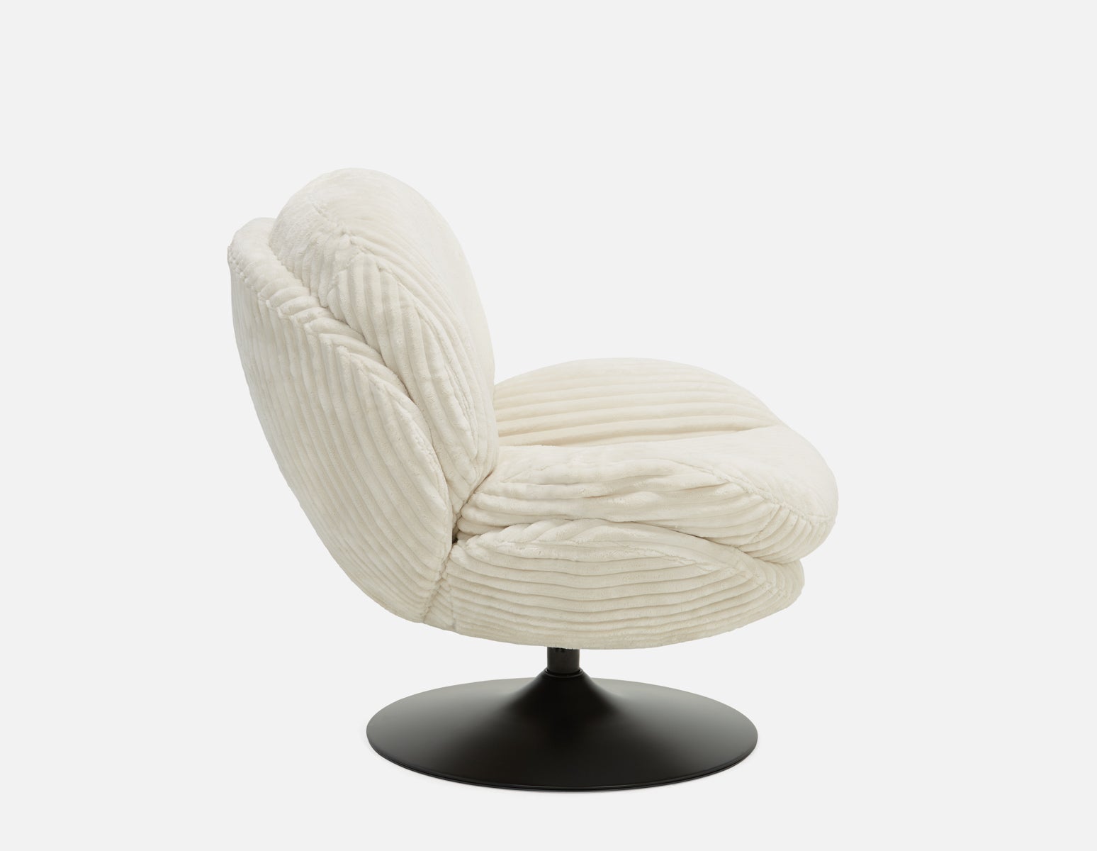 ROUSSEAU chaise d'appoint en velours côtelé undefined