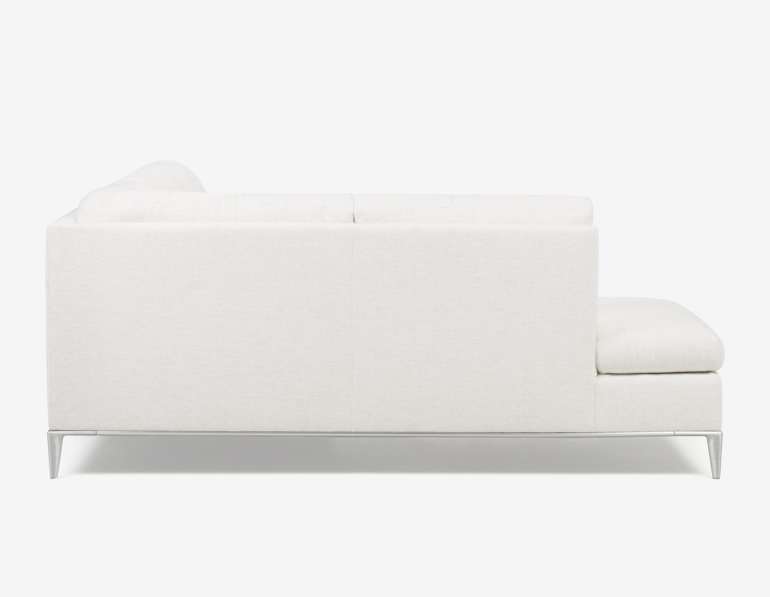 ANDREW left-facing sectional sofa in performance fabric undefined