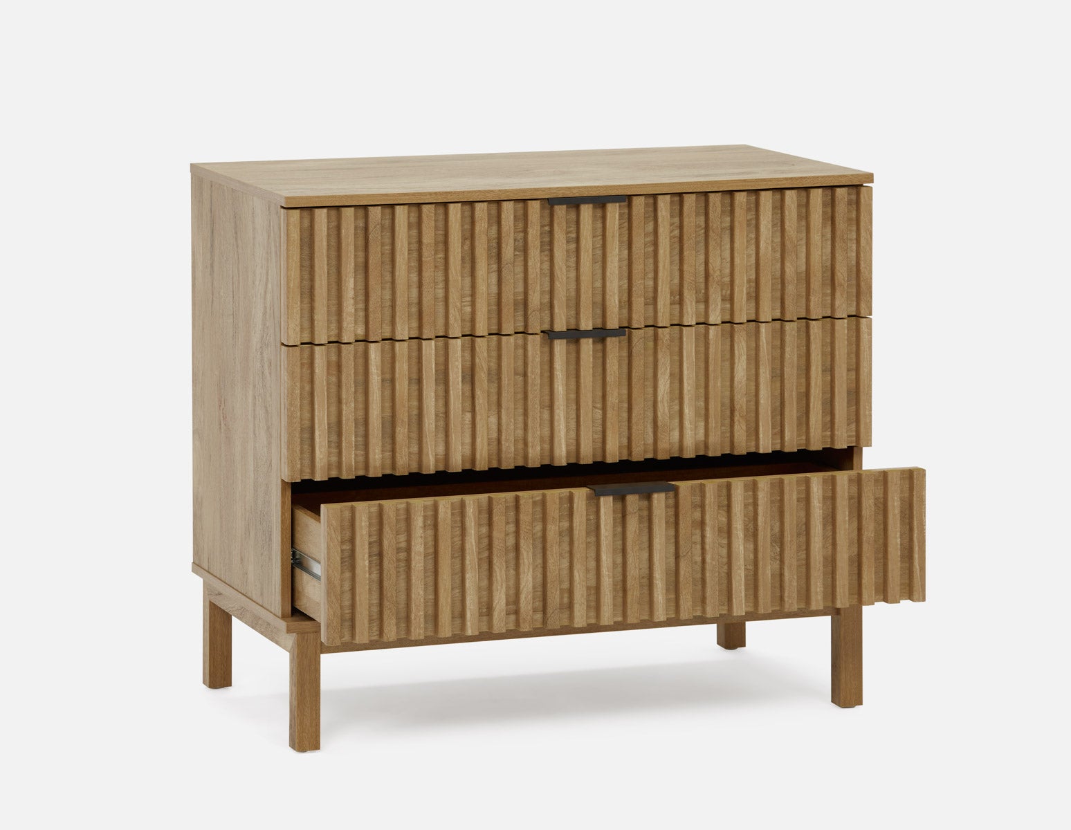 RIONA commode à 3 tiroirs style japandi undefined