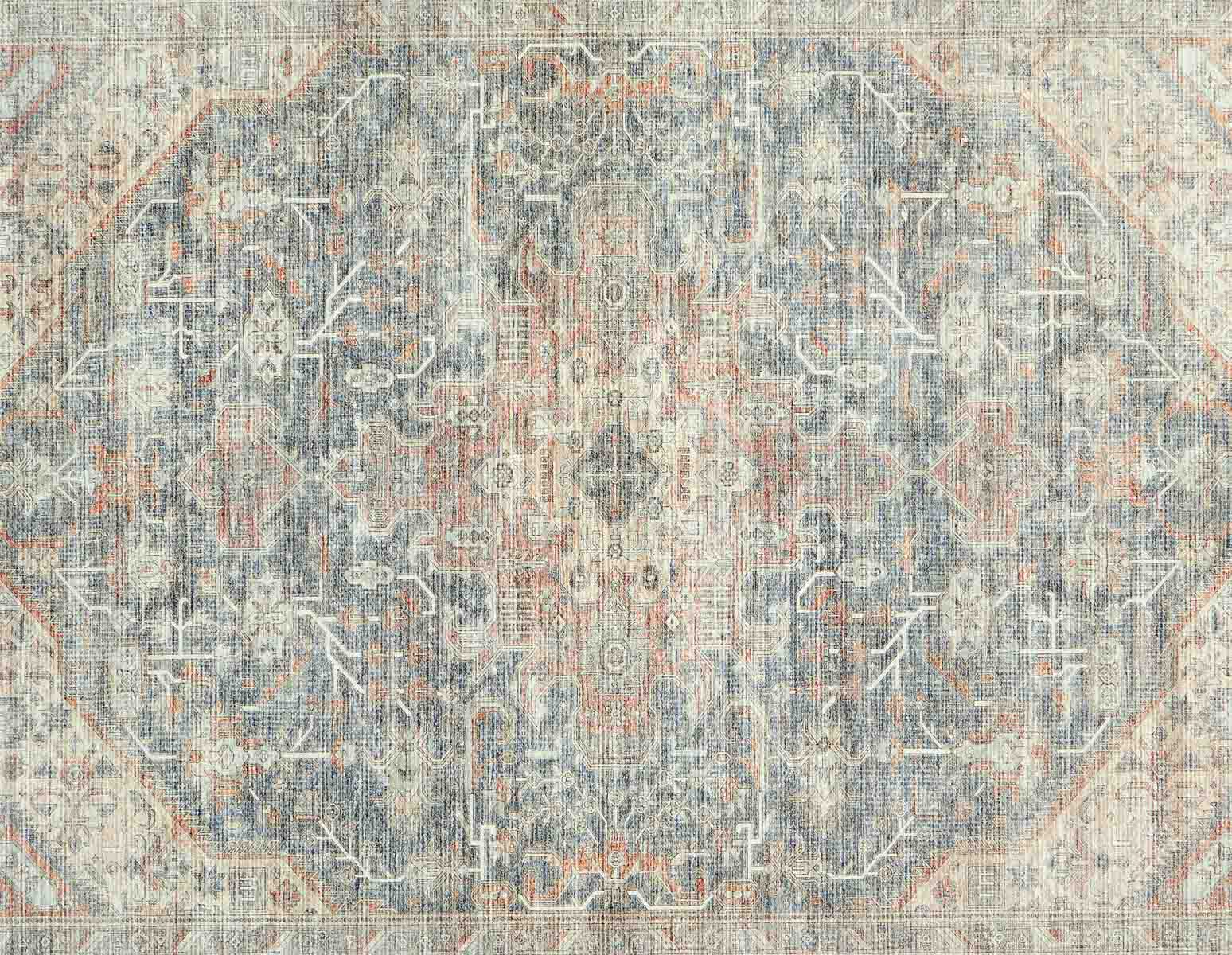 GAIA hand tufted polyester rug 6'x9' undefined