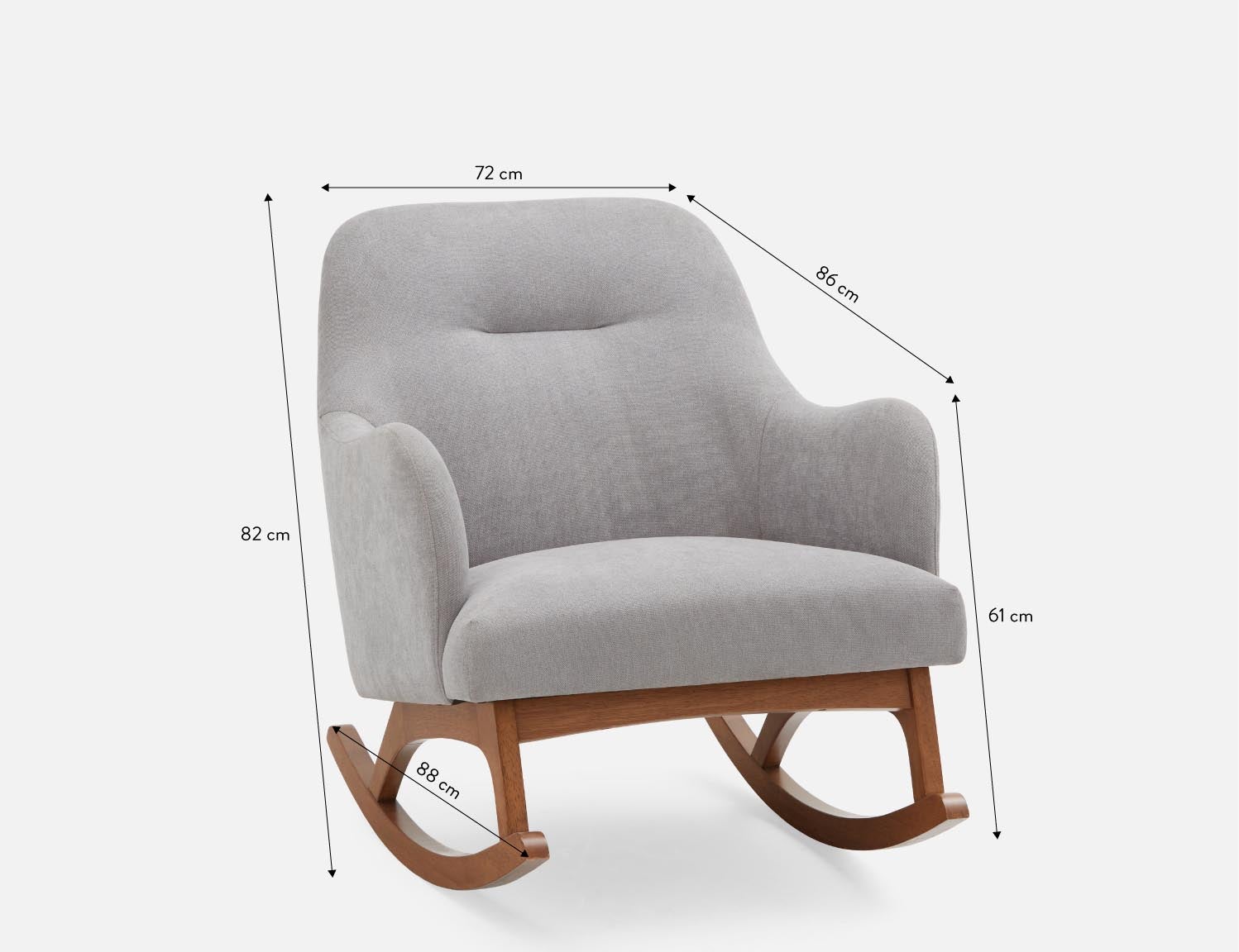 ROCKO rocking chair undefined