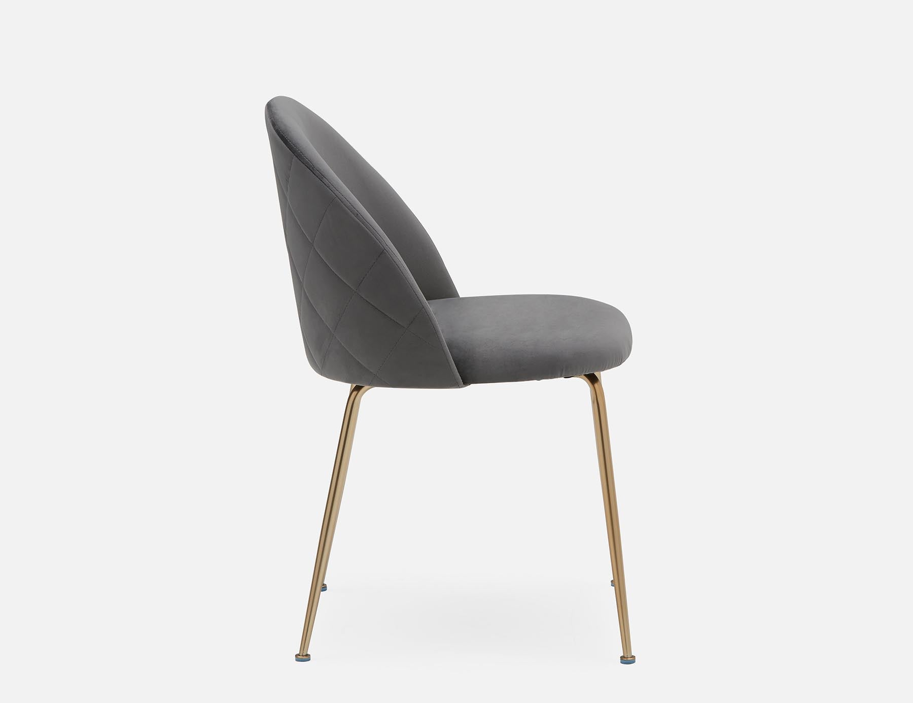POLLY chaise de salle à manger en velours undefined