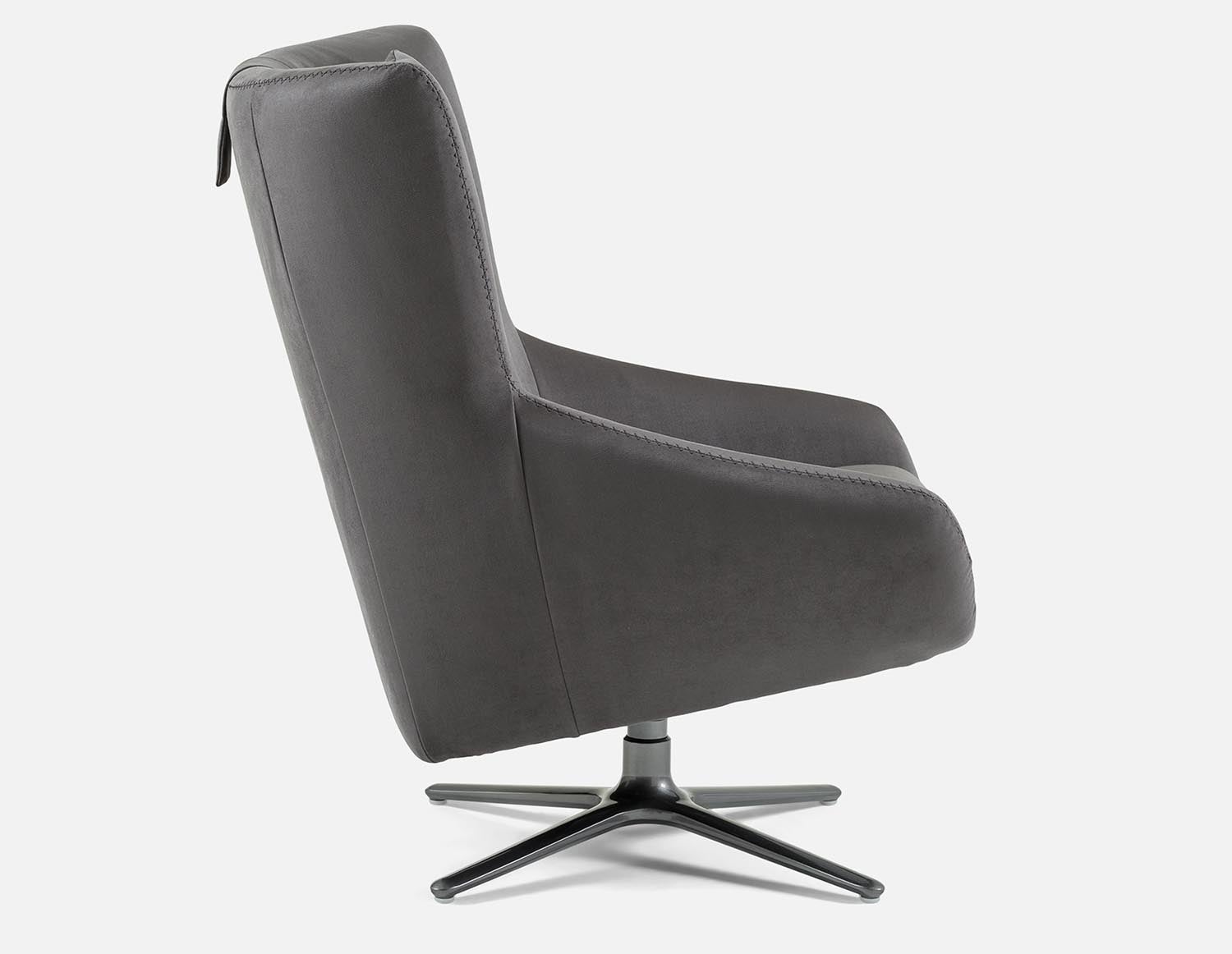 ANITA modern contemporary swivel armchair undefined