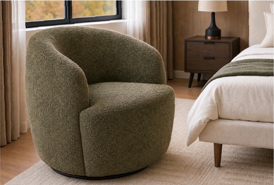 JANELLE fauteuil pivotant